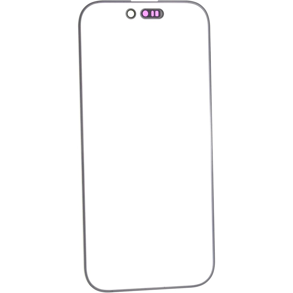 เปลี่ยนเลนส์กระจกหน้าจอสําหรับ iPhone 16 Pro พร้อมกาว OCA และ Toolkit SWRM