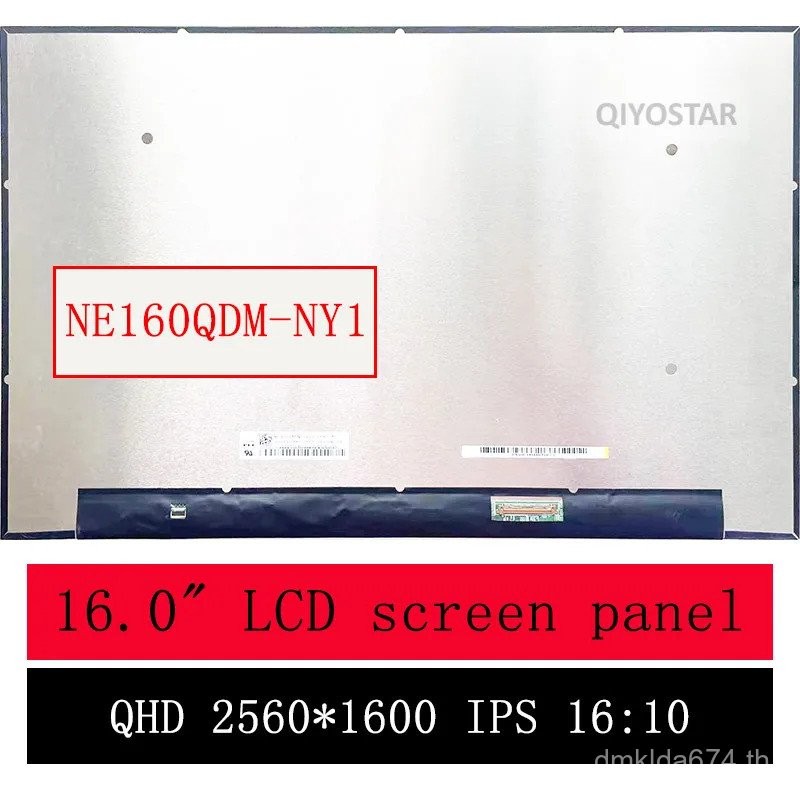 สําหรับ Lenovo Legion 7 16ACHg6 82N6 82N6004QUS 16.0 นิ้ว 165Hz WQXGA 2560x1600 IPS LED จอแสดงผล LCD