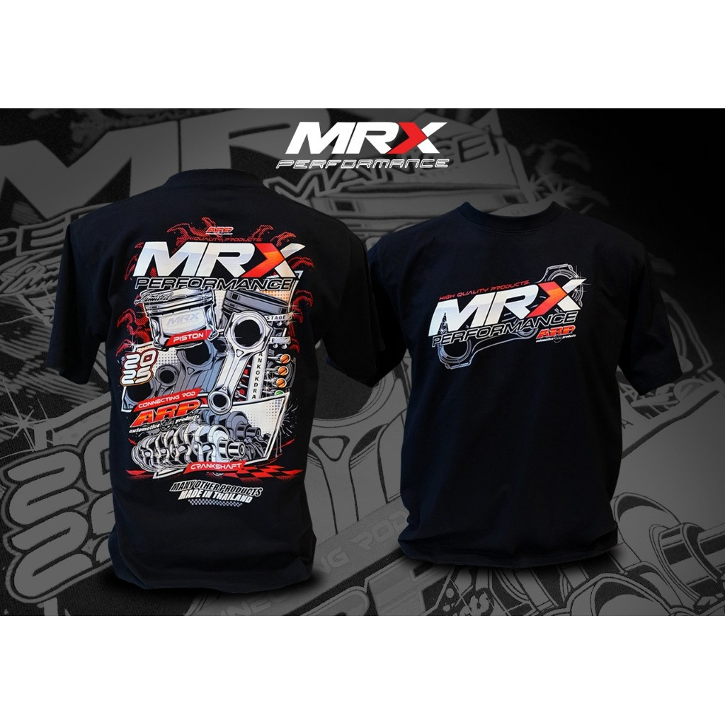 【พร้อมส่ง】เสื้อยืด เสื้อ MRX 2025 ลายใหม่ล่าสุด (เสื้อยืดแขนสั้น) S-5XL