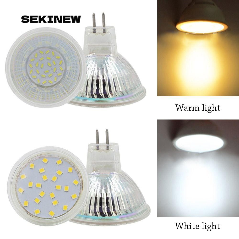 SEKINEW หลอดไฟ LED โคมไฟอุ่น Mini Bi-Pin Base Spotlight Lamp