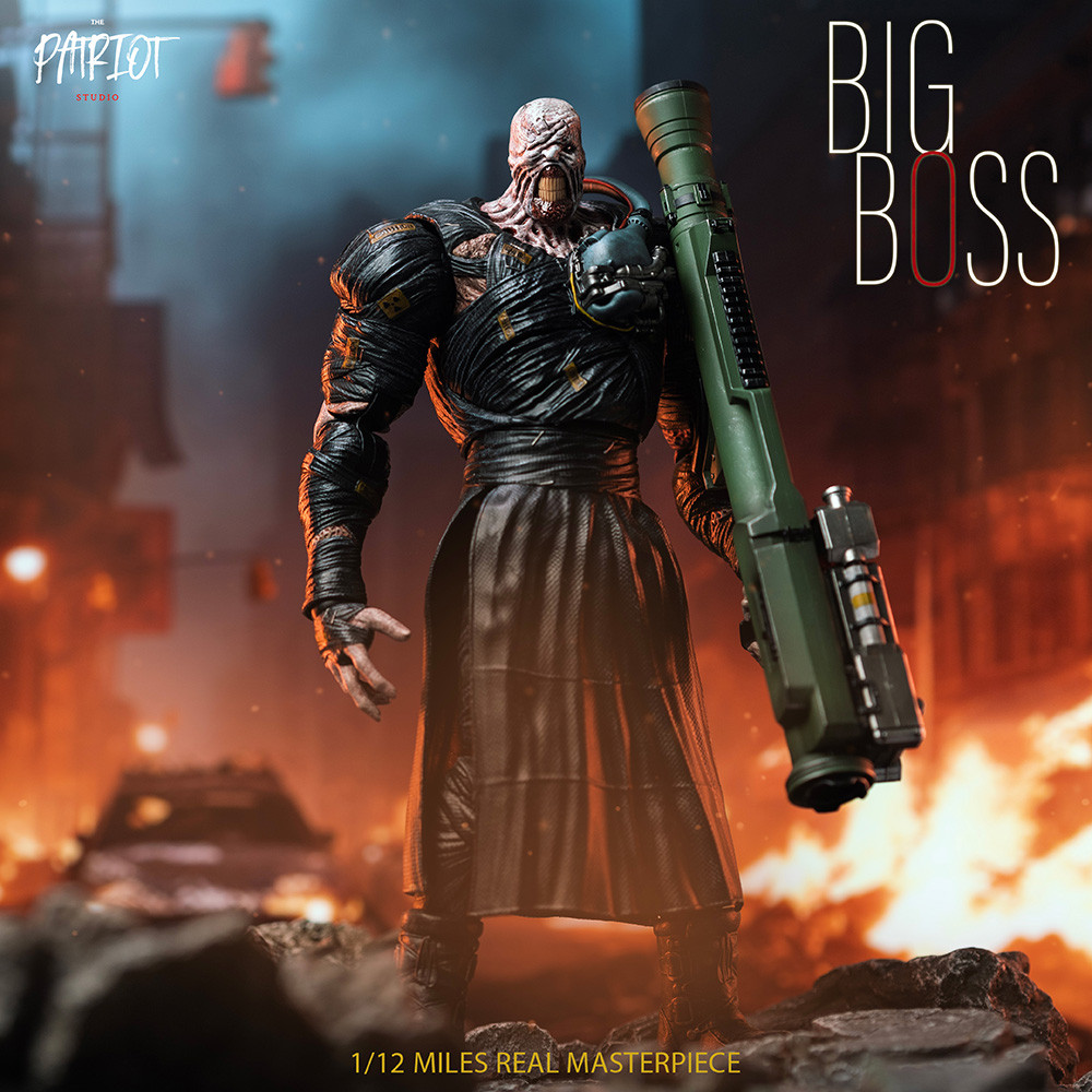 PATRIOT PATRIOT Resident Evil BOSS Tracker 1/12 แอคชั่นฟิกเกอร์