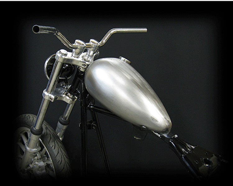 Harley ZERO ZERO ญี่ปุ่นนําเข้าถั่วลิสง Water Drop ZERO Retro รถจักรยานยนต์ดัดแปลงถังน้ํามันขนาดเล็ก