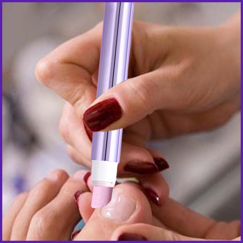 ปากกาน้ํามันหนังกําพร้า Pusher Dead Skin & Cuticle Remover ปากกาน้ํามันเล็บพร้อมเซรามิค Tip Nail Care, เล็บ Moisturizer, โภชนาการ Strengthening, แตกกอง
