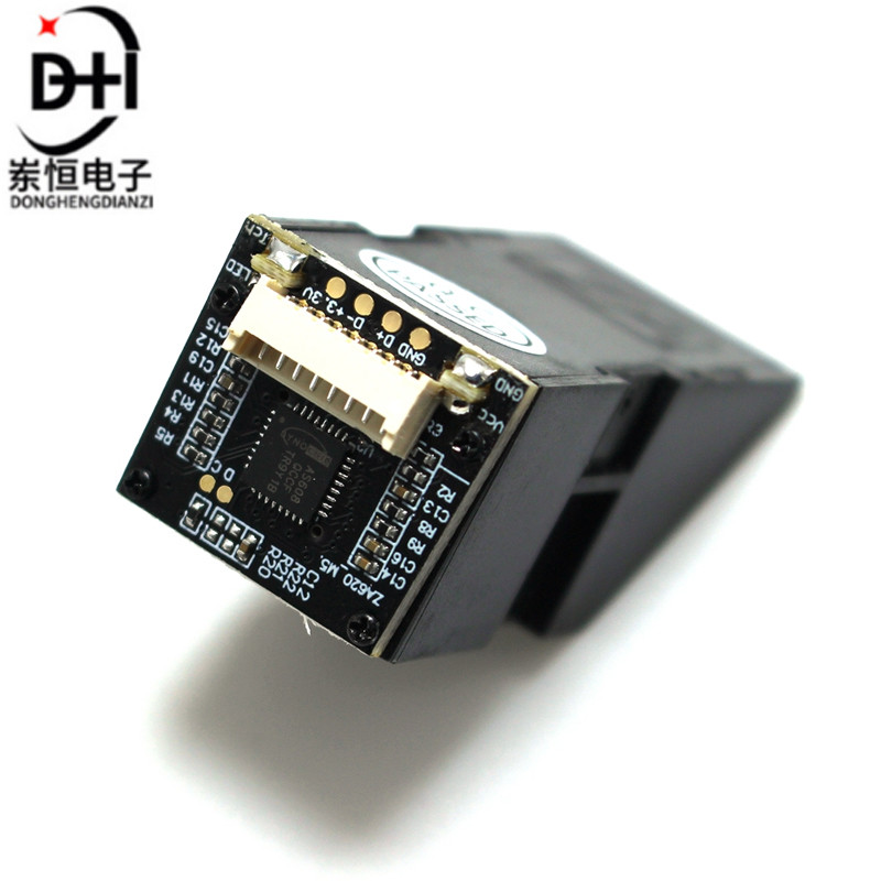 AS608 โมดูลลายนิ้วมือรวมเซ็นเซอร์ลายนิ้วมือออปติคัล