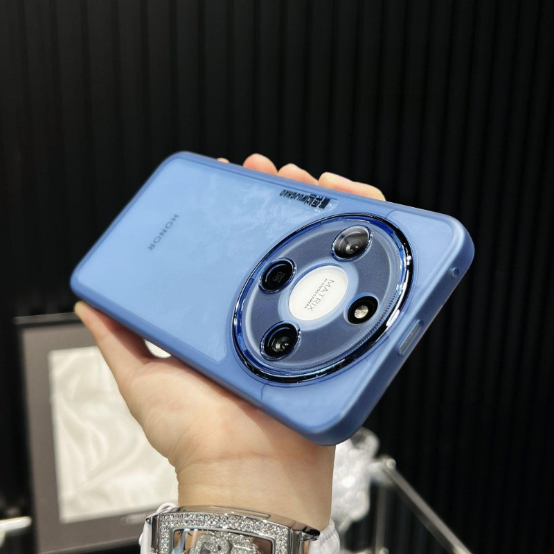 ปลอกสีสันสําหรับ Honor X9D X9C HonorX9D 5G 2025 สแควร์โปร่งใสเคสโทรศัพท์แฟชั่นคู่นุ่มกันกระแทก Came เลนส์ป้องกันกรณีปกหลัง - รูปที่ 6