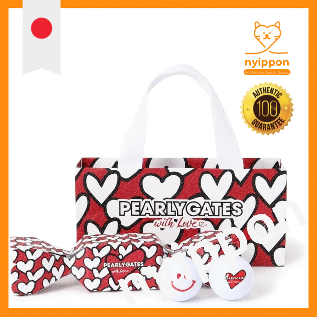 [Parley Gates] Golf Balls (With Love, Set of 2) / Golf Heart / 053-5184211 030_White FR