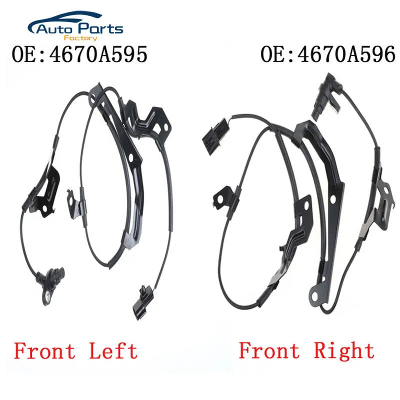 ด้านหน้าซ้ายและขวา ABS Sensor สําหรับ Mitsubishi Triton L200 Pajero Montero Sport Challenger Nativa 