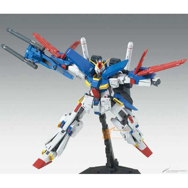Bandai MG 1/100 MSZ-010 ZZ Gundam Ver.Ka Card Version