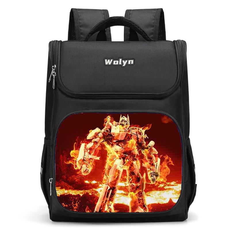 Bumblebee Space Bag กระเป๋านักเรียนประถม-กระเป๋าเป้สะพายหลังกระเป๋าเดินทางความจุขนาดใหญ่เด็กอนุบาลกร