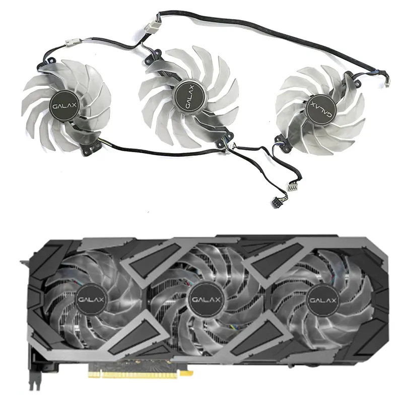 TH9215S2H-PDB03 92 มม.พัดลมการ์ดสําหรับ GALAX RTX 3080 3070Ti 3070Ti EX Gamer Cooling พัดลมกราฟิก