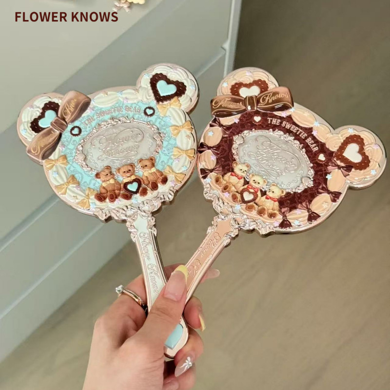 FLOWER KNOWS Mirror Sweetheart Bear Series Princess Makeup Mirror
