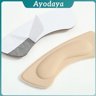 Ayo แผ่นกันกัด แผ่นกันรองเท้ากัด เนื้อนิ่ม ช่วยแก้รองเท้าหลวม 1 แพค ต่อ คู่ Sponge heel pad