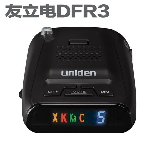 ต้นฉบับนําเข้า Youli Electric Youli Electric Uniden DFR3 สุนัขอิเล็กทรอนิกส์ การวัดความเร็วมือถือ คํ