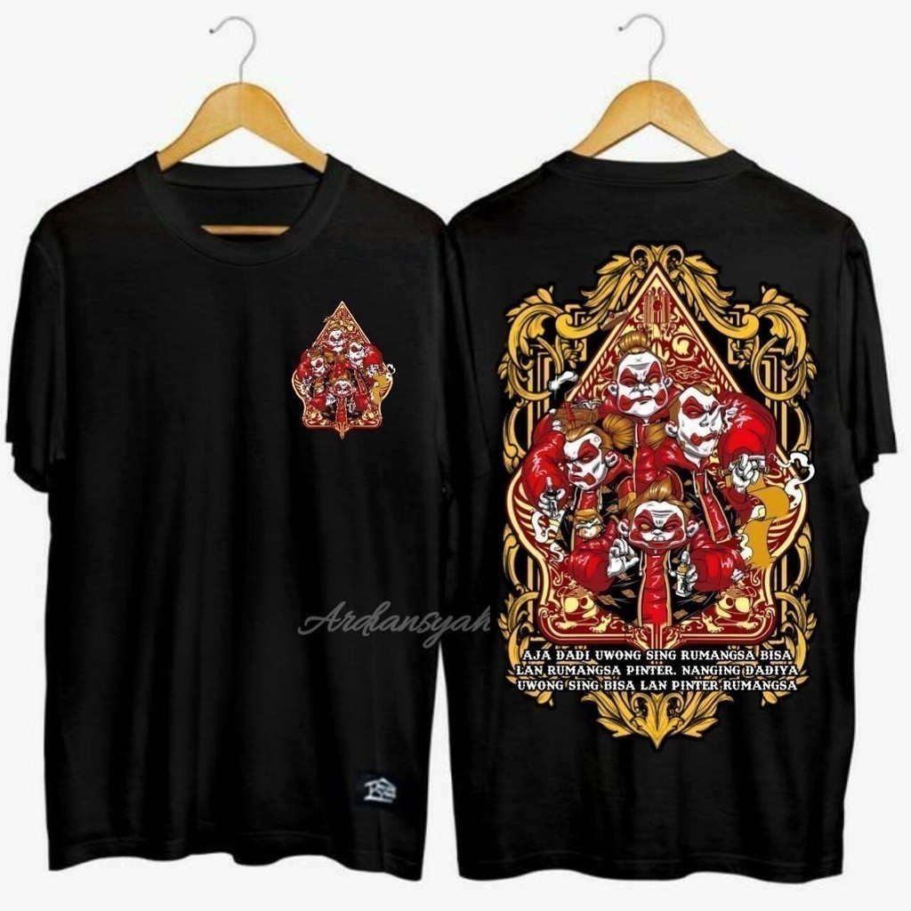 2025 แฟชั่น Javainese Wayang Culture Tshirt / Jersey เสื้อผ้าไมโครไฟเบอร์ / Jersey Sublimation / TSh