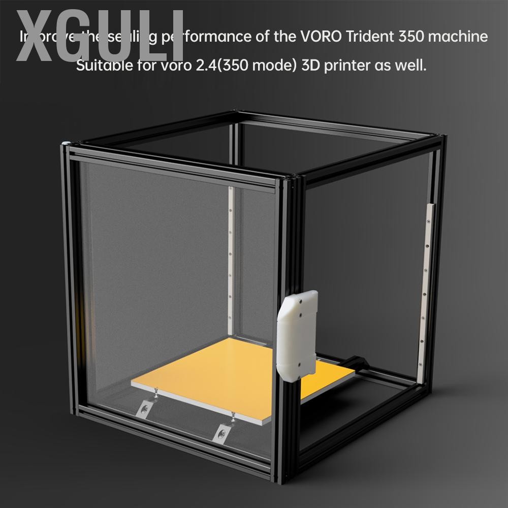 xguli-th clicky clack fridges ประตู 3d เครื่องพิมพ์ชิ้นส่วนอุปกรณ์เสริมที่เข้ากันได้กับ 350 มม. Voro