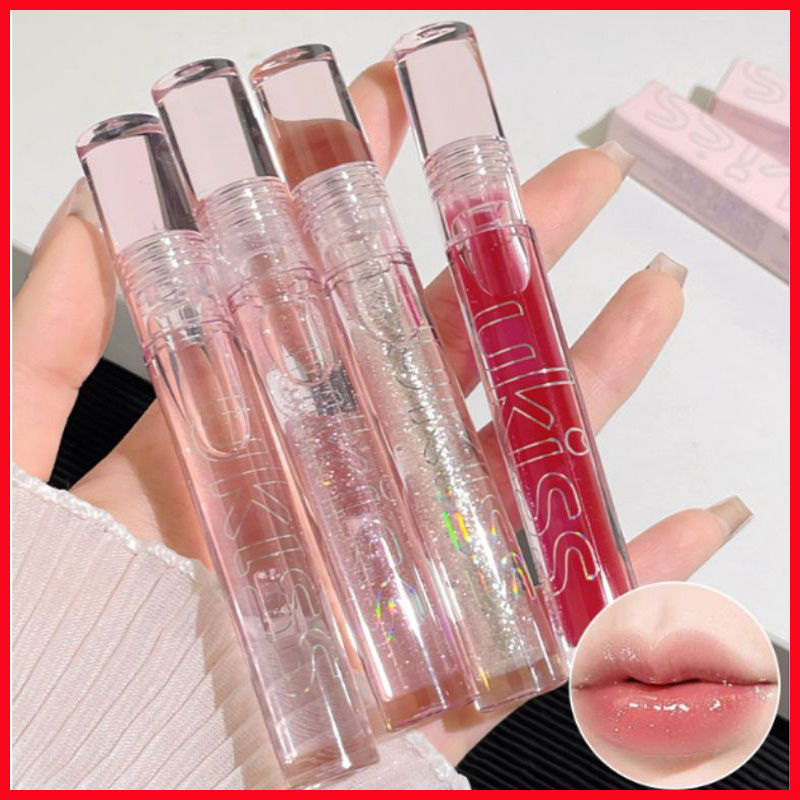 Ukiss星冻碎冰冰唇油镜面润唇膏唇露唇蜜唇彩透明唇釉水光滋润玻Ukiss Star Frozen Ice Ice Lip Oil Mirror Moisturizing20250915