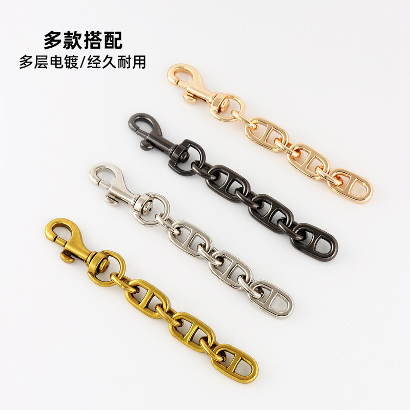 เครื่องประดับสายโซ่ไข่มุกปรับขนาดได้สำหรับกระเป๋าเดินทาง Kochi Mahjong