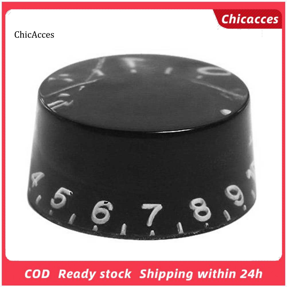 <ChicAcces> Potentiometer Volume Tone Control Knob Cap สําหรับชิ้นส่วนกีตาร์ไฟฟ้า Les Paul