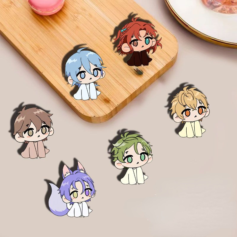 Nu Carnival Anime Character Badges | คอลเล็กชัน Olavine, Quincy, Yakumo | เข็มกลัดแฟชั่นน่ารักสำหรับ