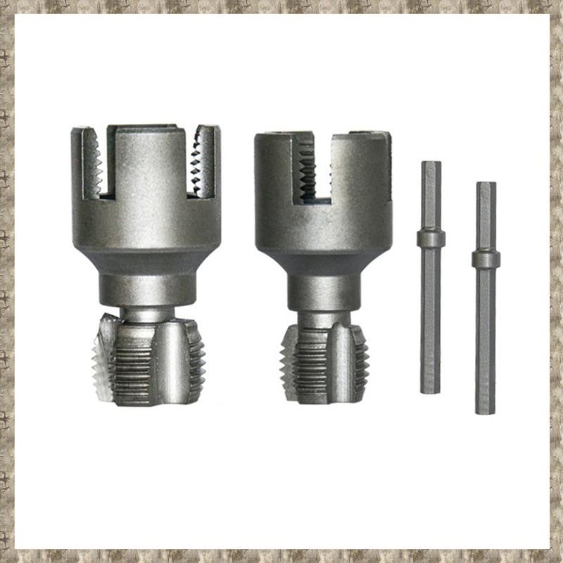 [zv0lma8i] DN15 DN20 เครื่องมือต๊าปเกลียวท่อ 4/6 จุด ชุดเกลียวท่อ Pvc เครื่องมือต๊าปเกลียวท่อ