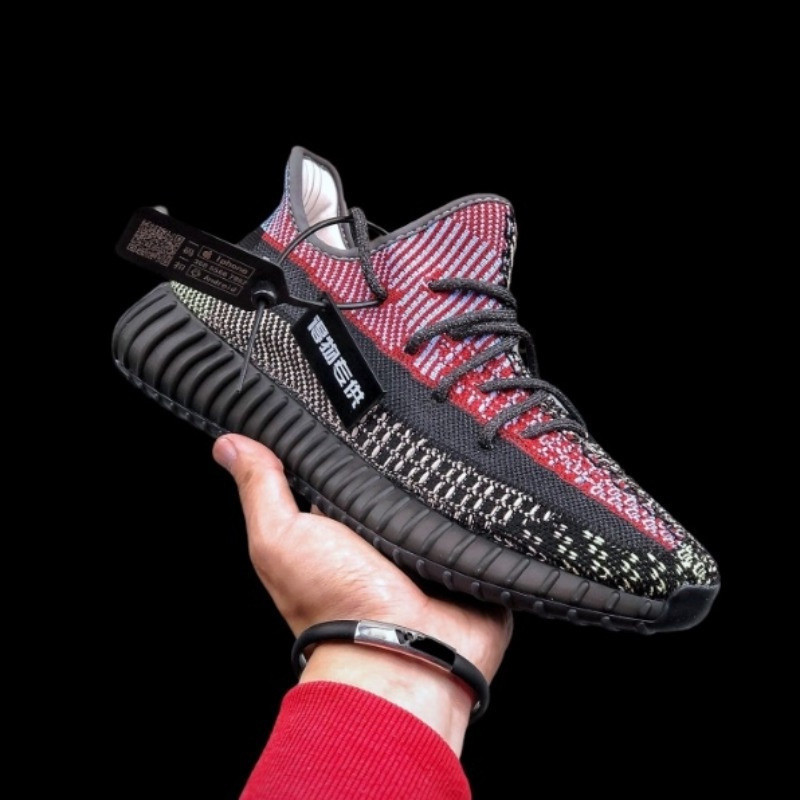 Ad YZ Boost 350 V2 Fast Red NBA Basketball Tennis Unisex