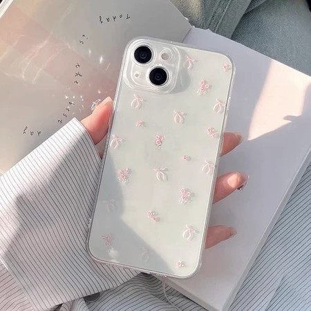โปร่งใสTpu SILICONE Soft Caseผีเสื้อริบบิ้นสาวสําหรับOPPO reno A18 A3S A5S A15 A54 A53 A57 5 A12 A38