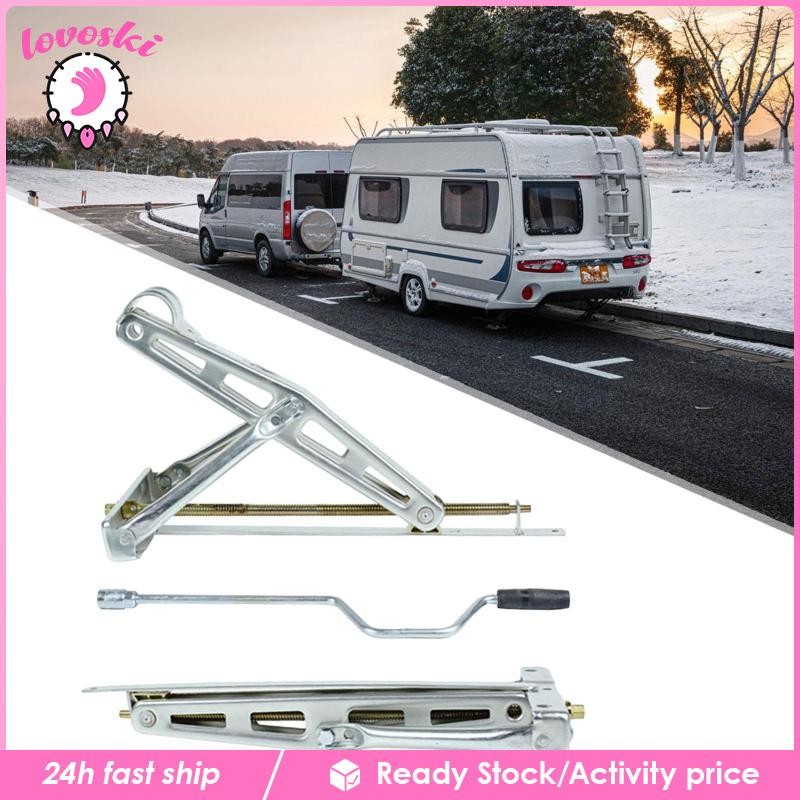 [Lovoski] 2x Generic Trailer Stabilizer Jack Stabilizing Stands Strong Support Premium Sturdy Stabil