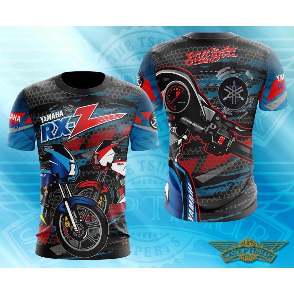 Yamaha Rx-z Energy Baju Tshirt ไมโครไฟเบอร์