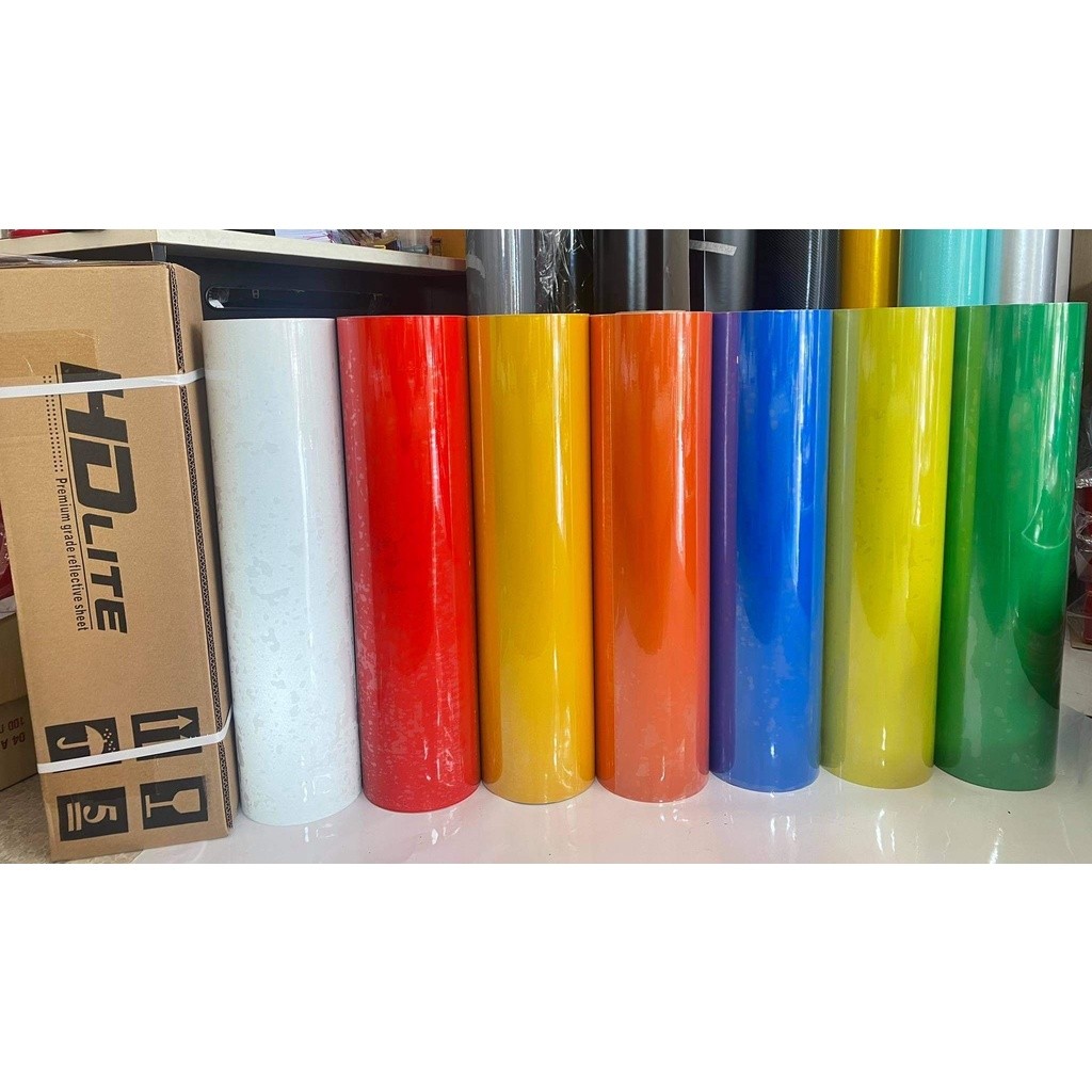 DS สติ๊กเกอร์สะท้อนแสง Premium HDLite กว้าง 24 นิ้ว เป็นเมตร ติดรถยนต์ มอเตอร์ไซต์ แต่งลาย และ อื่นๆ - รูปที่ 2