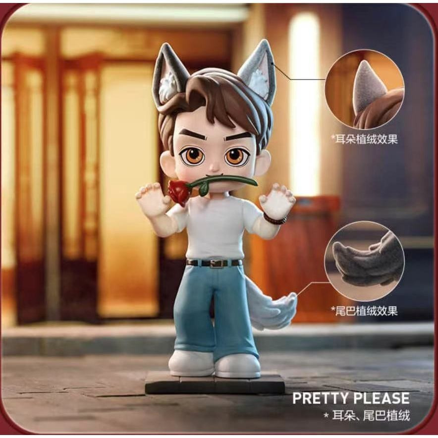 Jackson Wang Jiaer McKerman Series ตุ๊กตาอย่างเป็นทางการรูปอินเทรนด์เล่นของขวัญวันเกิดของเล่นตกแต่ง