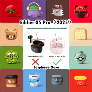 READY STOCK!นําไปใช้กับ Edifier X5 Pro（2025） เคส Case เคสหูฟัง การ์ตูนสร้างสรรค์ ซิลิโคนนุ่ม เคส เคสหูฟัง NO.2