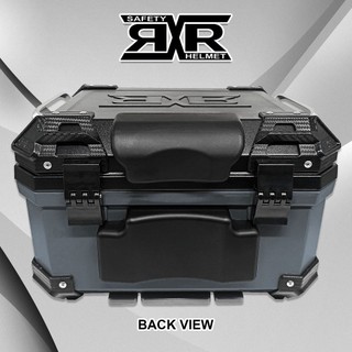 38L RXR HARD PLASTIK TOP BOX Motorcycle Compartment Box Helmet Motorcycle Top Box Model: 767