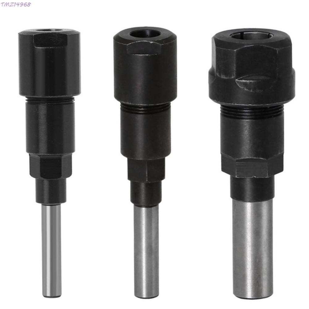 TMZ14968 ก้านขยาย 1/4" 1/2" Shank Router Bit Collet Chuck Adapter Converter Collet Holder Milling Cu