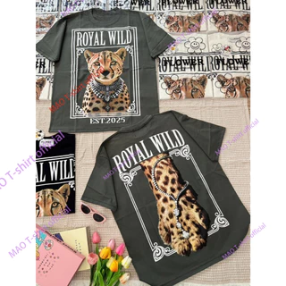 COD✅ (จัดส่งในกรุงเทพฯ) MAO Shop เสื้อยืด Oversize เสือ สตรีทแฟชั่น tee-A7