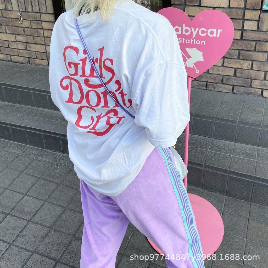 Needles Velvet Embroidery track Velvet Pants Men's Casual Loose Pants Sports Pants Women