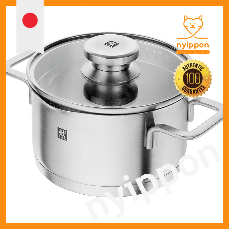 ZWILLING Pouristic Stainless Steel Cookware - Stockpot, Stewpot, Saucepan (Various Sizes)