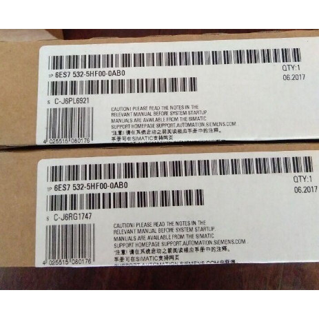 Siemens 6ES7532-5HF/5HD/5ND/5NB00-0AB0 S7-1500PLC AQ จําลองโมดูลปริมาณ