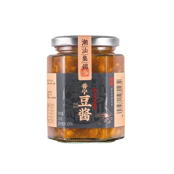 Chaoshan Jijin Puning Bean Sauce ซอสถั่วแท้ ซอสผัด เครื่องปรุงรสจิ้ม เครื่องปรุงรส 0g เครื่องปรุงรส250925