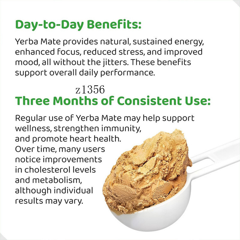 ผงชา MATE YERBA MATE Podder Instant MATE Tea Powder ผลิตภัณฑ์เสริมอาหาร