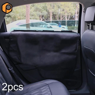 [สวย] ชุดอุปกรณ์ป้องกันสุนัข 2 ชิ้นสําหรับประตูรถ, ผ้าคลุมสําหรับประตูรถ, กันน้ําและ