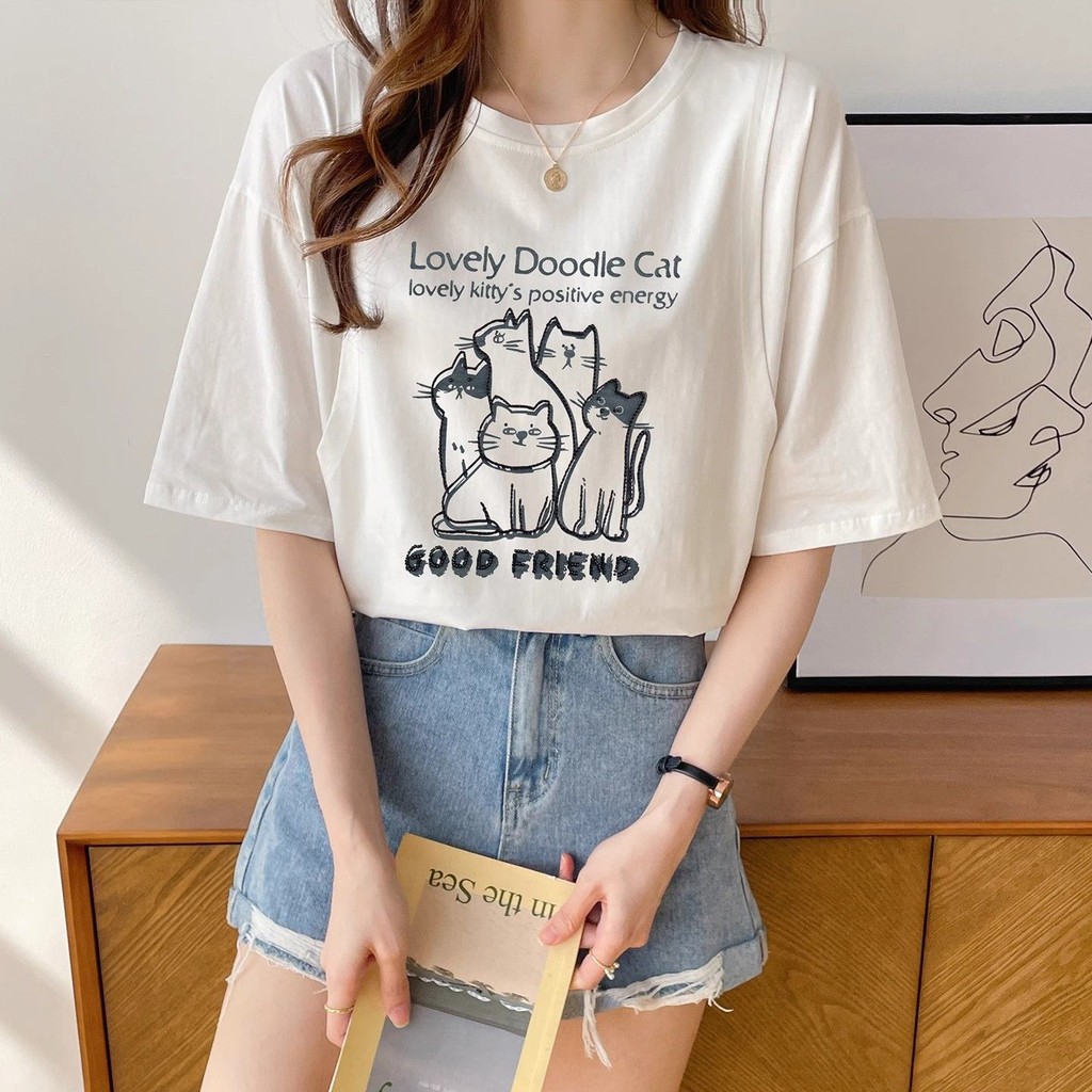 Hot Mom สไตล์ผู้หญิงเสื้อผ้าพยาบาลเสื้อยืด Outing Slimmer ดูฤดูร้อนให้นมบุตรรอบคอขนาดใหญ่พยาบาลระยะเ