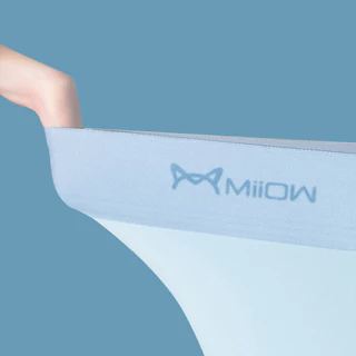 MiiOW Boxer Shorts ผู้ชาย 6 ชิ้น ผ้าไหมน้ำแข็ง ไร้รอยต่อ ออกแบบพิเศษเพื่อความสบายและความสะอาด MW030