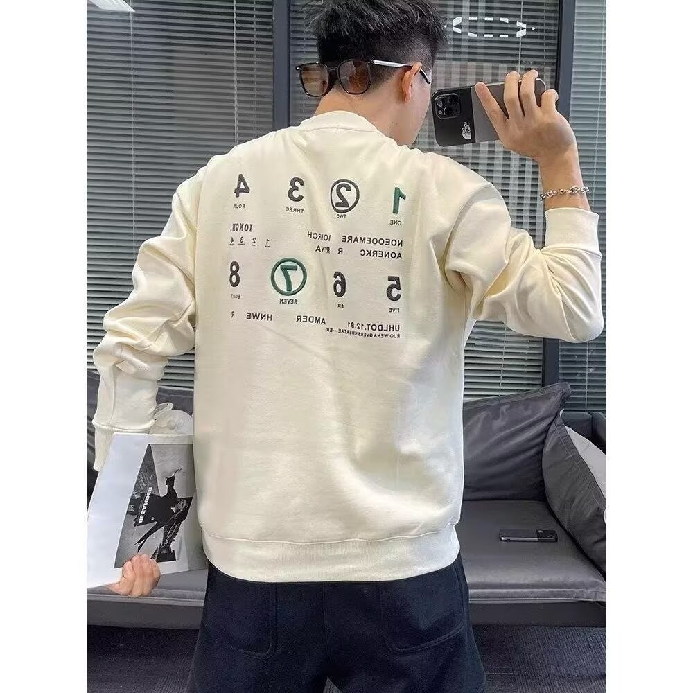 COD 2025 Men's Plus Size Sweatshirt 2025 New Spring and Autumn American Style Men's Clothing for Big