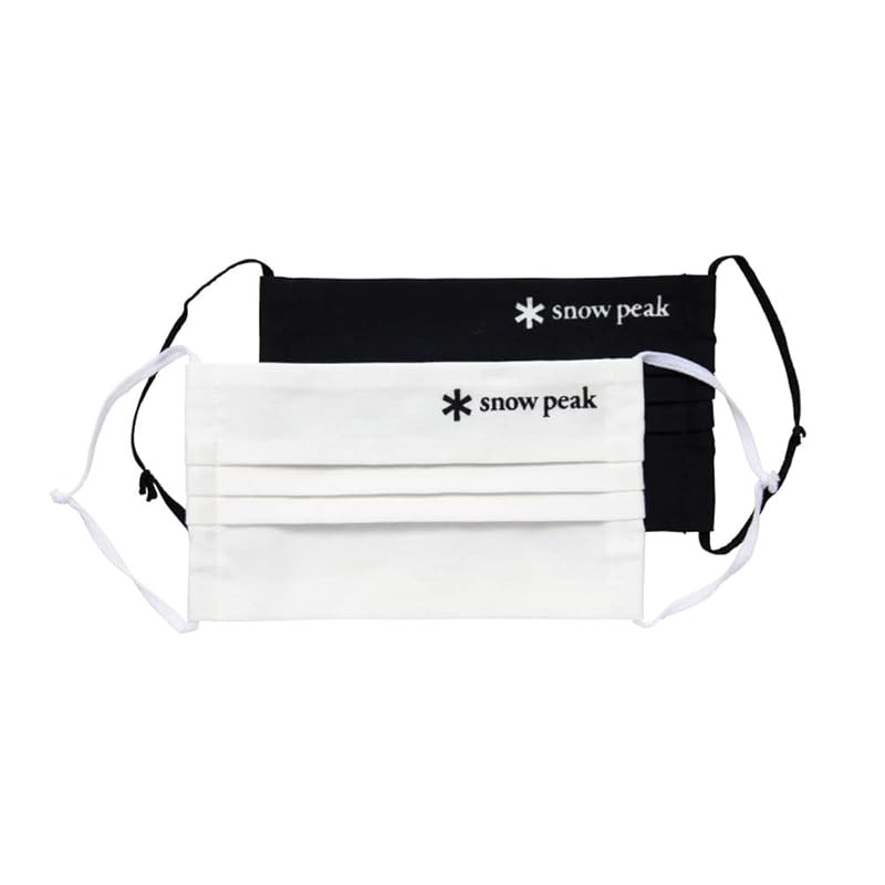 Snow Peak Tenugui Mask AC-21SU006 L White-Black