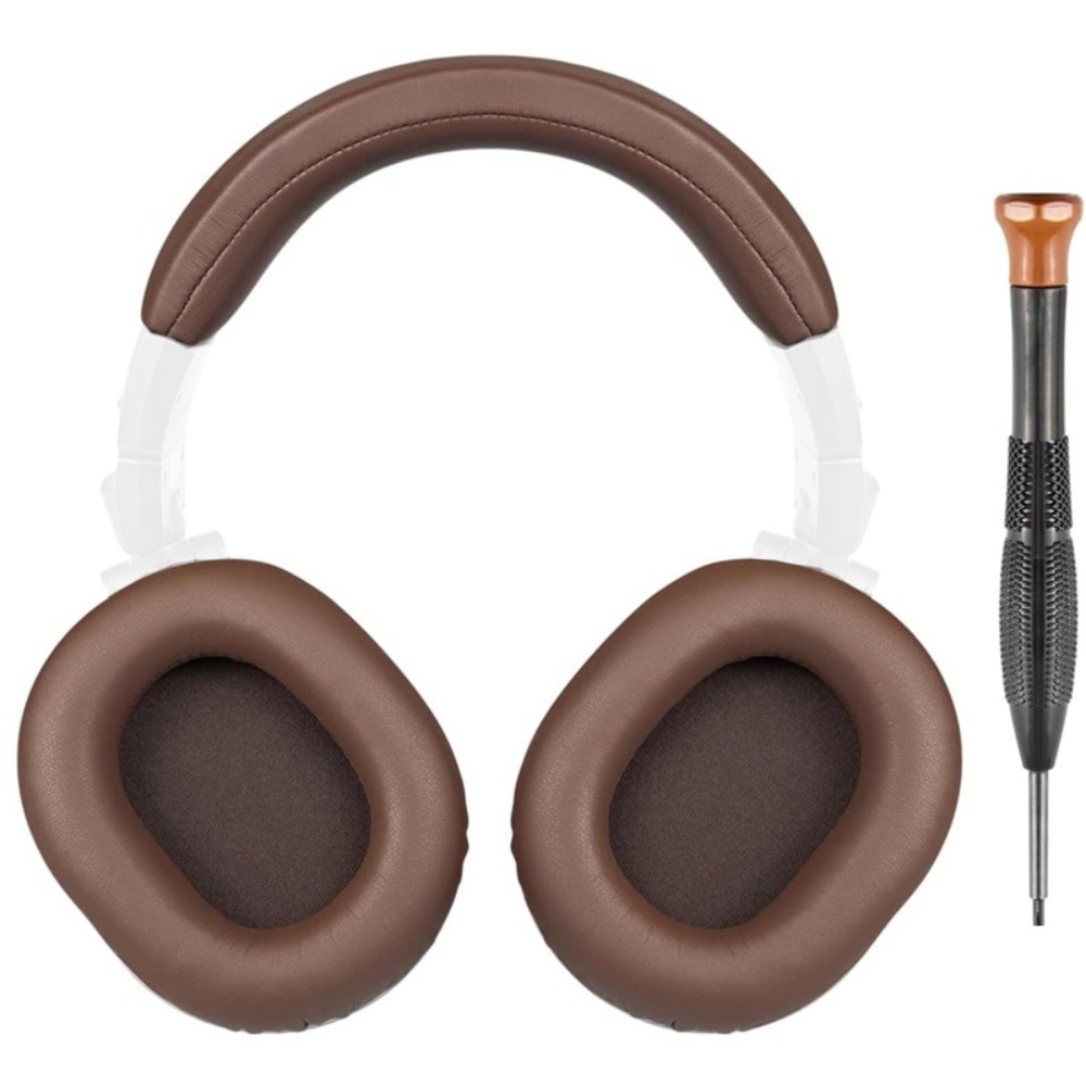 แผ่นรองหูฟังเบาะ + ชุดเปลี่ยนแถบคาดศีรษะสําหรับ ATH M50, M50X, M50XWH, M50XBT, M50XBT2, M50S/LE หูฟั