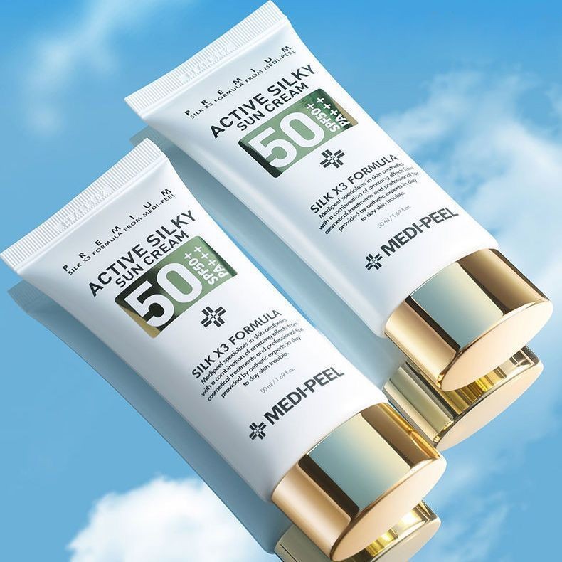 Medifi Amino Acid Sunscreen SPF50+PA++ Moisturizing Outdoor Anti-Ultraviolet Isolation Whitening ผู้