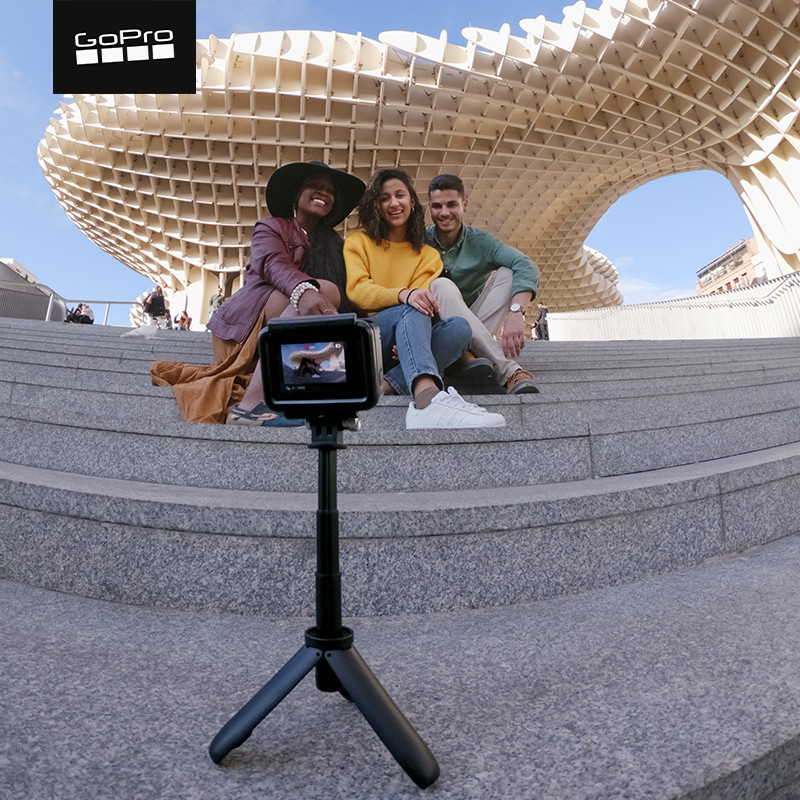 อุปกรณ์เสริม GoPro ไม้เซลฟี่แบบสั้นแบบสั้นแบบสั้น (11.7-22.7 ซม.) เหมาะสําหรับกล้อง GoPro Series