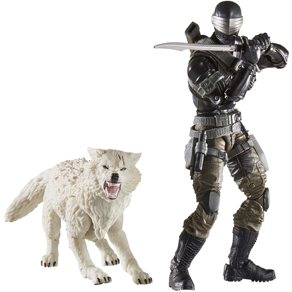 หนังสือ Hasbro Special Forces GI Joe Snake Eyes White Wolf Suit Snake Eyes 20cm