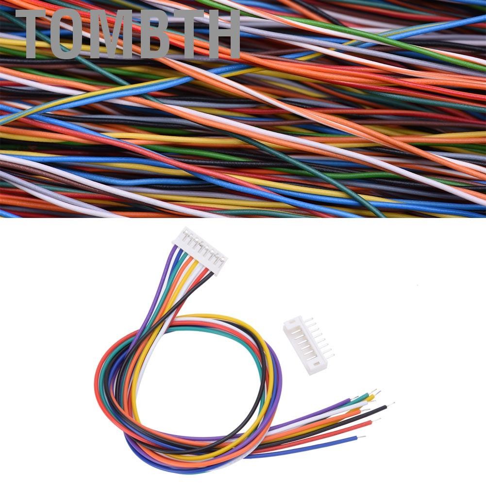 Tombth Tombth 10 Sets JST pH 2.0 มม. 8-pin ตัวเชื่อมต่อตัวเมียตัวเมียสายเคเบิลสายเคเบิล 30 ซม.