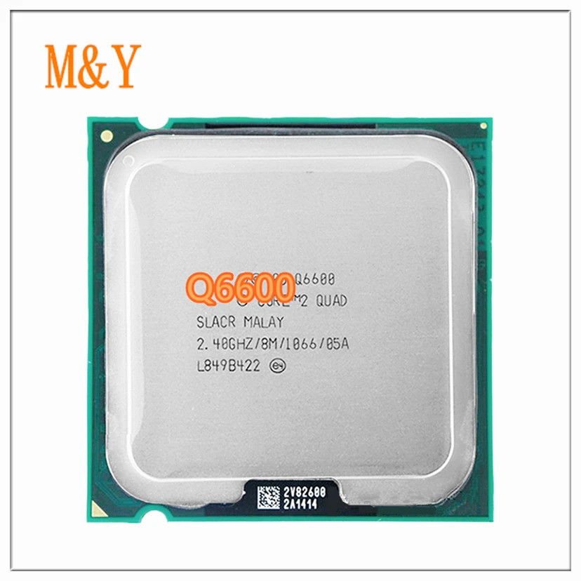 จัดส่งฟรี Core 2 Quad Q6600 CPU (2.4Ghz/ 8M /1066GHz) ซ็อกเก็ต 775 เดสก์ท็อป CPU